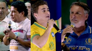 MAGNO MALTA, NIKOLAS FERREIRA E JAIR BOLSONARO NA PRÉ-CANDIDATURA DE ANDRÉ FERNANDES.