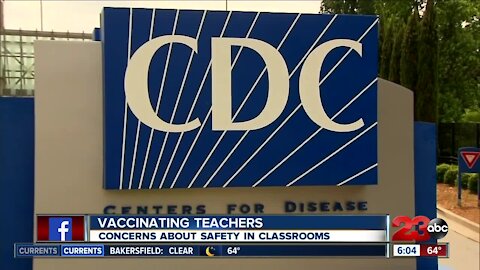 Vaccinating Teachers: concerns about safety in the classrooms