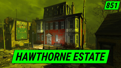 Mysterious Hawthorne Estate | Fallout 4 Unmarked | Ep. 851