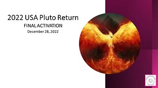 USA Pluto Return ~ Final Activation