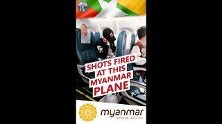 Passenger injured after plane shot at in Myanmar 🇲🇲