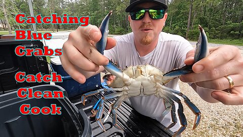 EASY Way to Catch Crab (catch clean cook)