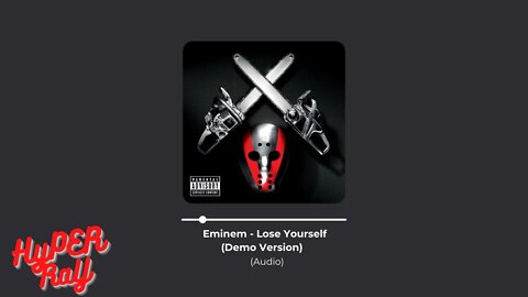 Eminem - Lose Yourself (Demo Version) Audio