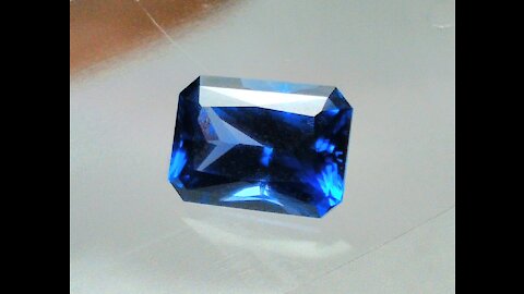 YAG Tanzanite Imitation Octagon Radiant Cut 14x10