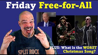 The Morning Knight LIVE! No. 1176- Friday Free for All! Plus: What is the WORST Christmas Song?