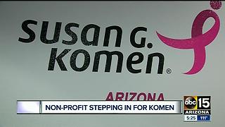 Valley organization stepping in as Susan G Komen closes Arizona chapter