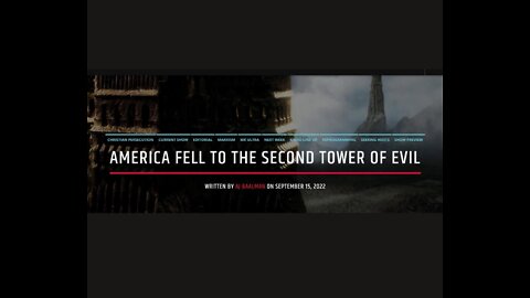 America Fell To The Second Tower Of Evil