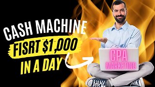 Make Your First $1000 With CPA Marketing, Make Money Online 2023, Promote CPA Offers