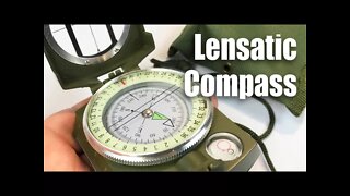 Lensatic Military Sighting Compass Unboxing