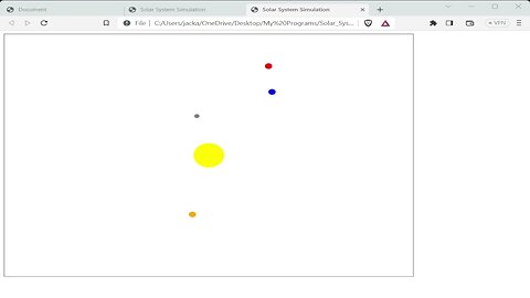 How To Make A Basic Solar System Simulation