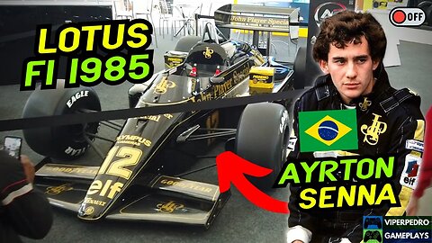 A LOTUS PRETO E DOURADA de AYRTON SENNA! | FESTIVAL INTERLAGOS 2023