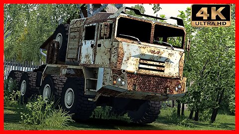 RUSTED ‘Heavy Terrain’ truck - MZKT Volat | Euro Truck Simulator 2 “4K”