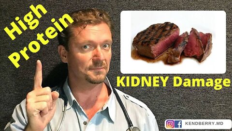 Does a High Protein Diet cause Kidney Disease? [WARNING: Myth Alert]