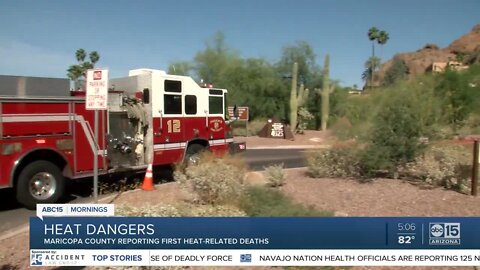 Maricopa County Dept. of Public Health confirms three heat-related deaths in 2020