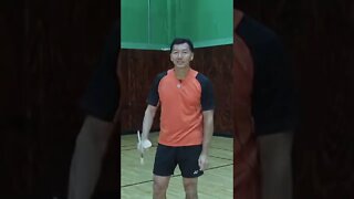 The Badminton Smash Shot featuring Coach Andy Chong #shorts