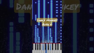 Impossible rush e piano Dance Monkey #rushe #nocopyrightmusic #shorts