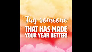 Someone who made your year better [GMG Originals]