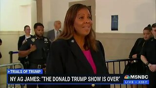 NY AG LETICIA JAMES THREATENS TRUMP