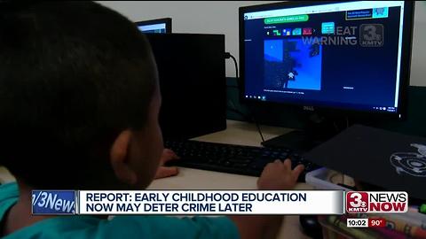 Early childhood education now may deter crime later
