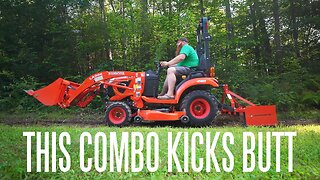 I Was Not Expecting To Need The Box Blade - Kubota BX Driveway Maintenance