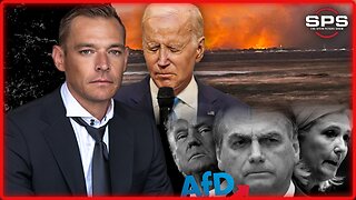 LIVE: Biden Silent On Maui FIRES, Sends BILLIONS To Ukraine, Globalists BAN Political Opposition