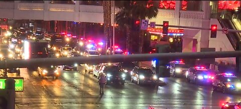 Protesters take over Las Vegas Strip