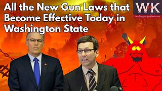 All the New Gun Laws that Become Effective Today in Washington State.