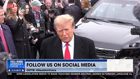 President Trump Makes Surprise Stop in Londonderry, NH on Primary Day