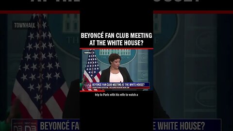 Beyoncé Fan Club Meeting at the White House?