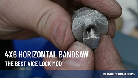4x6 Bandsaw - Best Vice Lock Mod