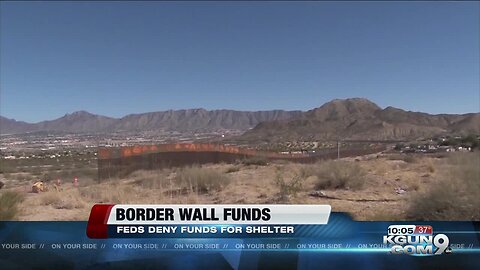 Official: Feds deny request to use border money for shelter