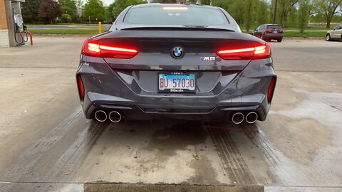 BMW M8 Start Up