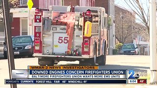 Temporary engine shutdowns concern Baltimore Firefighters Union; leader calls it 'Russian Roulette'