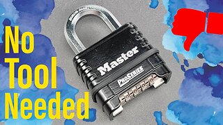 [1521] Decoding Master Combination Padlock (Model 1178)