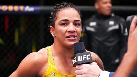 Viviane Araujo Octagon Interview | UFC Vegas 81