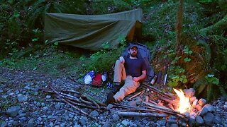 Stealthy Solo Overnight in the Forest