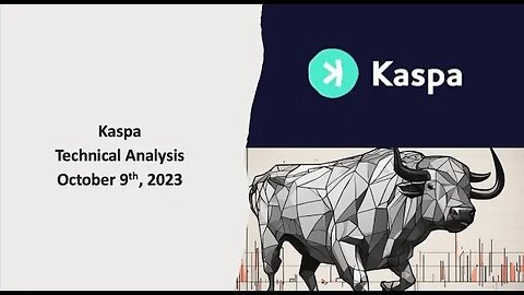 Kaspa Coin KAS - Technical analysis, October 9th, 2023