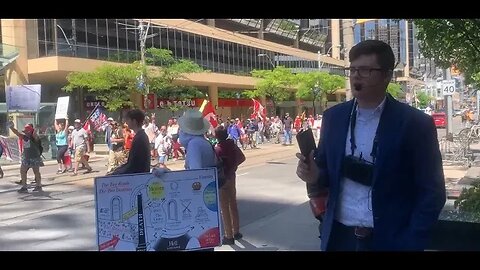 Street preaching Toronto - God wants you in Heaven