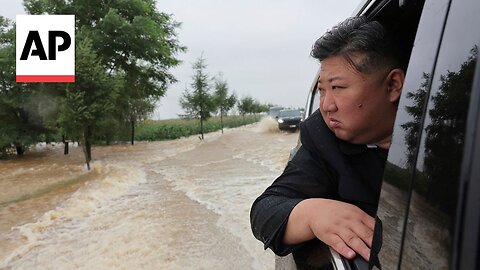 Flooding in North Korea: State media photos show Kim Jong Un supervising evacuation work