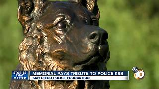 Memorial Pays tribute to Police K9's