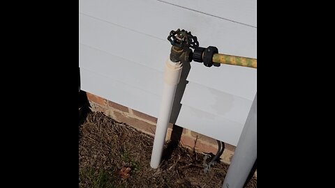 Freezing hose pipe wont break with this trick