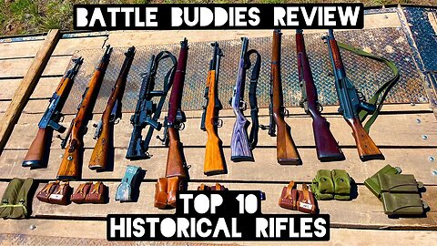 Shooting the Top 10 Historical Rifles