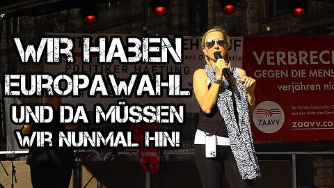 SABINE PANKAU: Wir haben Europawahl und da müssen wir nunmal hin! 🇩🇪@Sascha Schmitz🙈