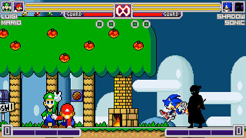 MUGEN - Mario & Luigi vs. Sonic & Shadow - Download
