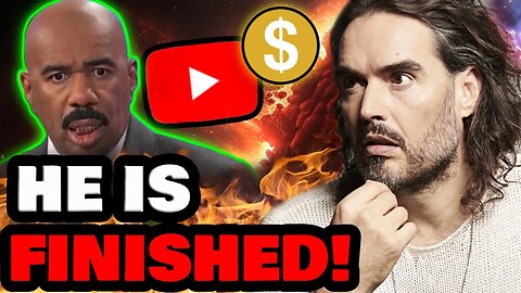 Russell Brand gets DEMONITIZED from YouTube! He's CANCELLED by EVERYONE!