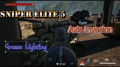 Grease Lighting | Sniper Elite 5 | Axis Invasion