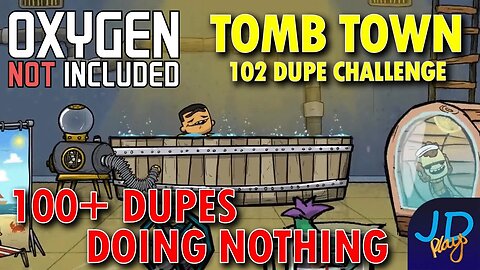 102 Dupes & Nothing gets Done! ⚰️ Ep 4 💀 Oxygen Not Included 🪦 Survival Guide, Challenge