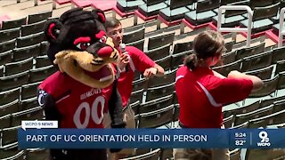 University of Cincinnati welcomes students for in-person orientation