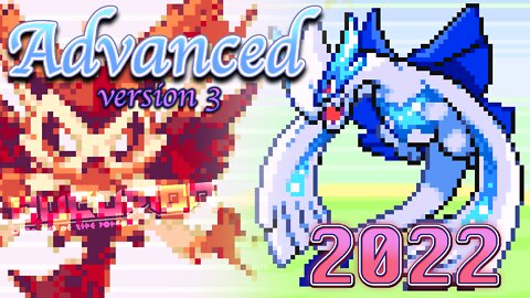 Pokemon Advanced 2022 - Mega in battle and out battle with over 807 pokemon, fakemon, hard mode