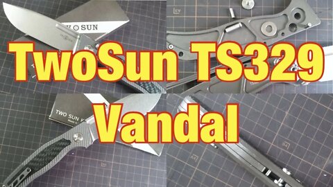 TwoSun TS329 Vandal … LTK designed a knife ? I’ll give you the story !! A Max Tkachuk collab !